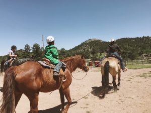 Riders head out