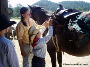 learn to tack on your Colorado horseback holiday