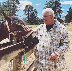 All guests are afforded an opportunity to connect with their horse