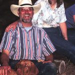 Dude ranch dog and family