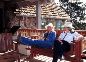 Kickin' Back on the Deck