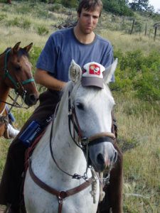 Horseback trail riding in Red Feather Lakes, near Fort Collins!