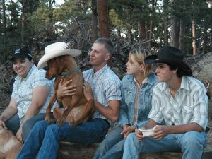 Wranglers don't often sit when working their Dude Ranch Jobs! Dude Ranch jobs - wranglers