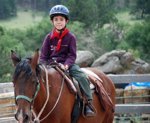 Boy Scout Trail Ride near Fort Collins