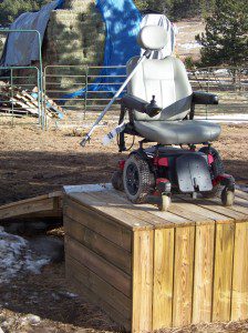 Wheel Chair Ramp to Your Horse