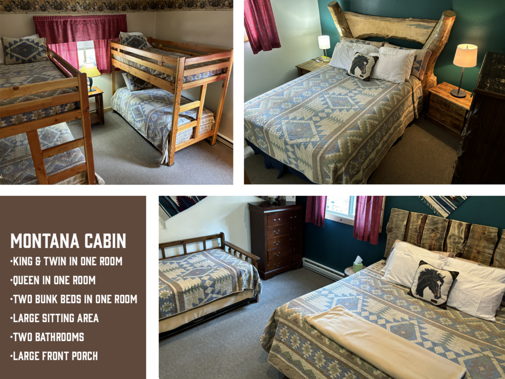 photos of montana cabin at sundance trail guest ranch